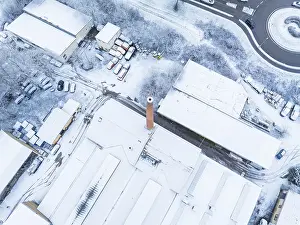 Industrial Complex Germany Prints: Industrial complex with high chimney