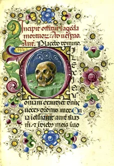 Initial D Print, 19th century reproduction on paper