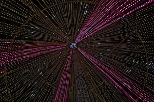 Images Dated 20th January 2024: Inside the illumi tree, Light Show Print, Laval, Quebec