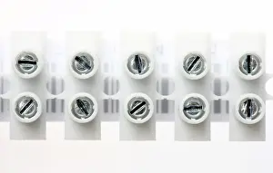 Studio Shot Symbolism Prints: Insulation screw joint