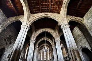 Historic Church Building Prints: Interior of the cathedral of spain