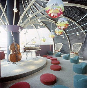Scandinavian Interior Style Prints: Interior decor of the 1950s