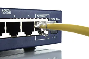 Electronic Technology Prints: Internet connection