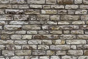 No People Close Shot Prints: Irregular stone wall