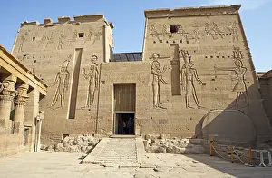 Isis Temple Philae Prints: Isis Temple, Temple Complex of Philae
