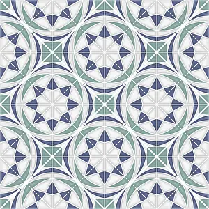 Mosaic Architecture Design Prints: Islamic geometric seamless vector pattern