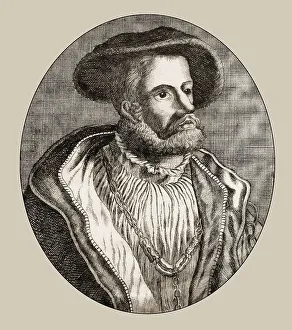 Jan van Leiden, Anabaptist King of Muenster Print