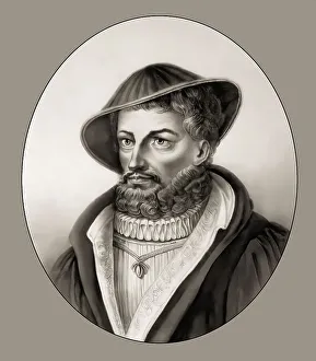 Digital Illustration Art Prints: Jan van Leiden, or Jan Beuckelszoon oder Beukelszoon