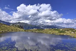Deserted Mountain Lake Prints: See am Jaufenpass