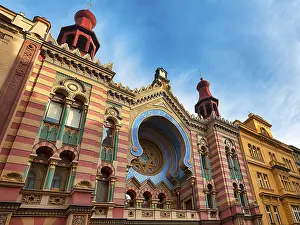 Famous Places In Czechia Prints: Jerusalem Synagogue, Jerusalem Synagogue