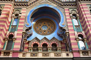 Colourful Church Windows Prints: Jerusalem Synagogue, Jerusalem Synagogue