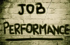 Scientific Research Methods Prints: Job Performance Concept
