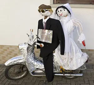 Traditional Wedding Customs Prints: Just married