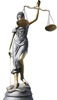 Weighing Scale Statue Prints: Justice exempted