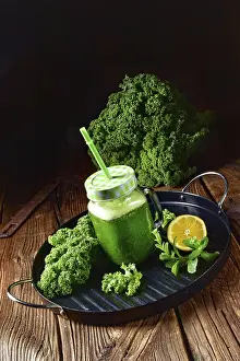Nutrition Meal Ideas Prints: Kale smoothie