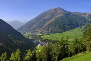 East Tyrol Austria Prints: Kals am GroBglockner, behind Gorner