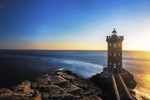 Kermorvan Lighthouse Prints: Kermorvan Lighthouse before sunset