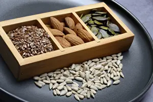 Almond Kernels Prints: Kernels, mix of almond kernels