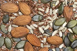 Healthy Eating Habits Tips Prints: Kernels, mix of almond kernels