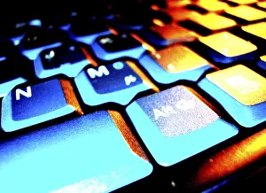 Personal Computer Keyboards Prints: Keyboard