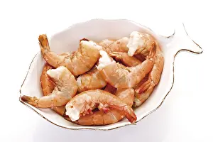 Still Life Studio Shot Prints: King prawns