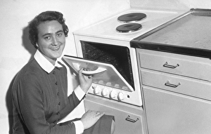 Retro Kitchen Appliances Prints: In the kitchen in the 1950s