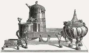 Ancient Roman Kitchen Print
