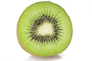 Fruity And Nutritious Food Prints: Kiwi slice