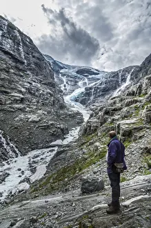 Scandinavian Nature Reserve Prints: The Kjenndalsbreen is part of the Jostedalsbreen