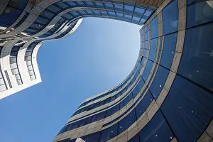 Contemporary Architecture Europe Prints: Ko-Bogen, architect Daniel Libeskind