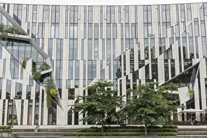 Daniel Libeskind Architecture Prints: Ko-Bogen building complex
