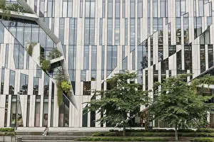 Daniel Libeskind Architecture Prints: Ko-Bogen building complex