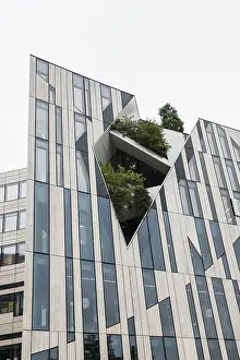 Daniel Libeskind Architecture Prints: Ko-Bogen building complex