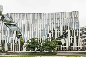 Dusseldorf Office Building Prints: Ko-Bogen building complex