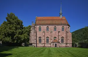 Benedictine Abbey Black Forest Prints: Lady Chapel, former monastery complex of St