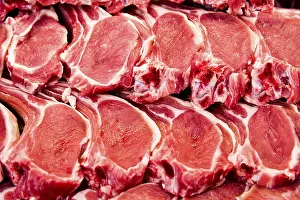 Lamb Chop Photography Prints: Lamb cutlets