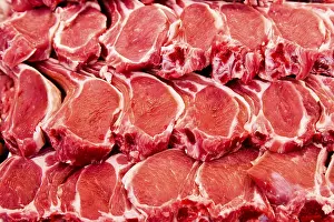 Lamb Chop Photography Prints: Lamb cutlets
