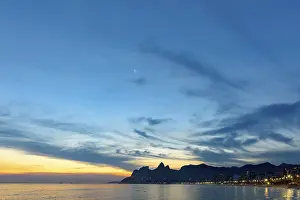 Rio De Janeiro Beaches Prints: Landscape of the beaches of Arpoador