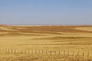 Namib Desert Scenery Prints: Landscape on the main road C14, Namibia