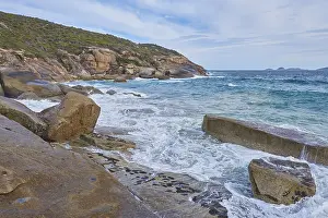 Victoria Australia Coastline Prints: Landscape of Squeaky Beach in spring