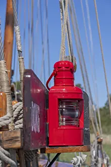 Lantern, Sailing Ship Print, Wustrow, Germany