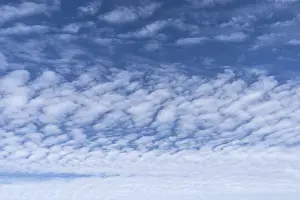 Nice Weather Germany Prints: Large altocumulus clouds, Germany