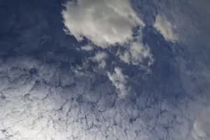 Cloud Formations In Daylight Prints: Large fluffy clouds, altocumulus