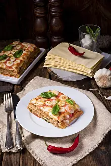 Parmesan Cheese Prints: Lasagne