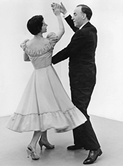 Young Adults Dancing Together Prints: Learning to dance in the 1950s