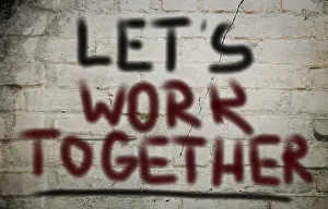 Symbolic Picture Prints: Let's Work Together Concept
Let's Work Together Concept