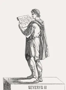 Roman Civilization Heritage Sites Prints: Libius Severus, or Severus III