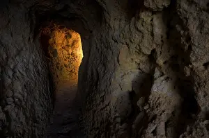 Algarve Rock Formations Prints: Light at the end of the tunnel