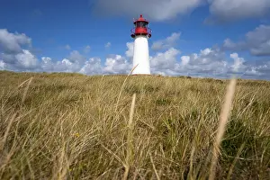 Blue Sky Lighthouse Prints: Lighthouse with blue sky at Ellenbogen