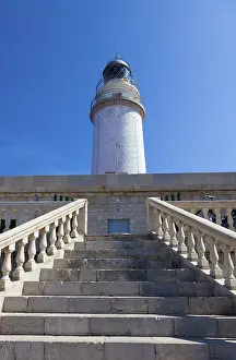 Spain Tourist Attraction Prints: Lighthouse at Cap Formentor, Majorca